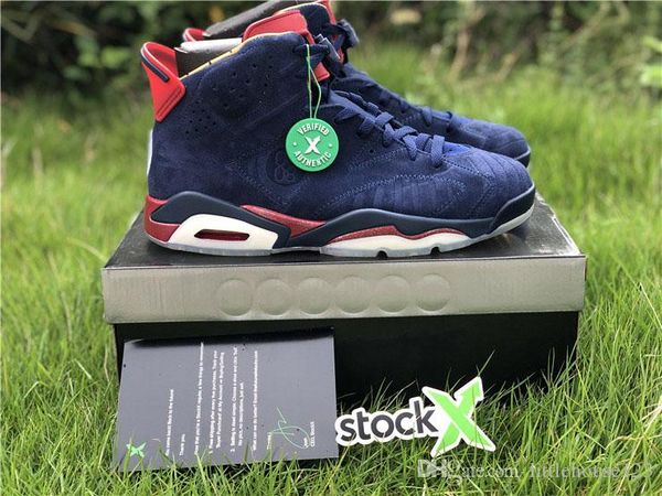 

2019 hotte t authentic 6 retro doernbecher 15th anniver ary midnight navy var ity metallic gold men ba ketball hoe neaker 392789 401