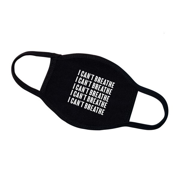 

я не могу дышать, я не могу дышать маску ватной трехслойной маски черной пыли, Blue;black