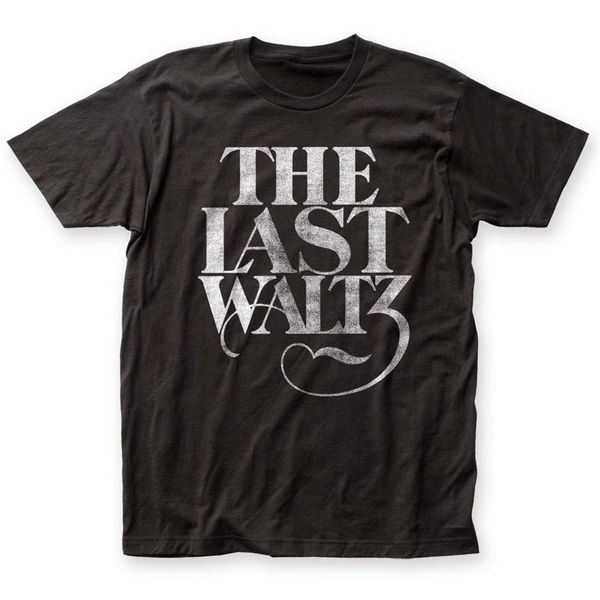 

novelty design menofficial the band last waltz vintage distress concert logo t-shirt s m  xl 2xl t-shirt men t shirt tees, White;black