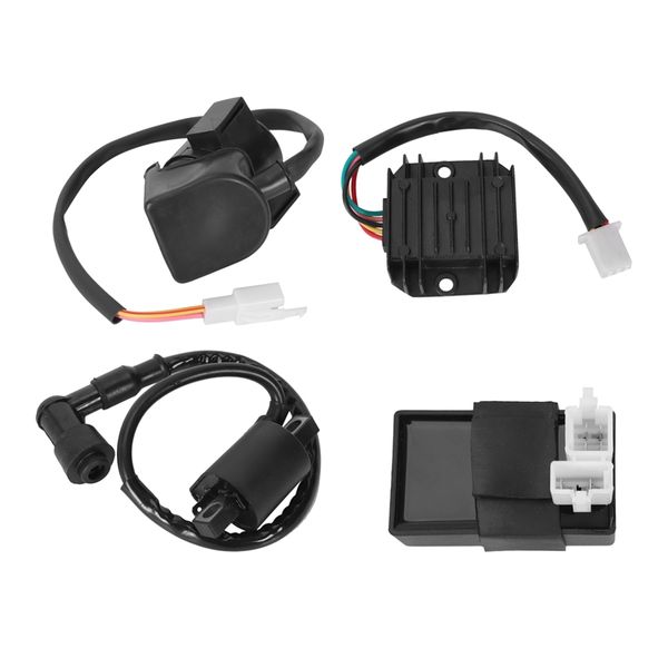 

coil + cdi unit + regulator solenoid 150cc 250cc pit quad dirt bike atv buggy