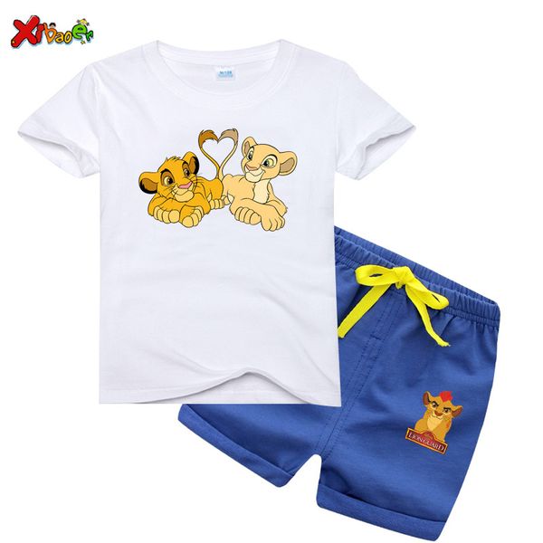 

toddler boy clothes set 2pcs 2020 summer new gils clothes kids t shirt short boys outfit sport suit children's t-shirts set cool t20060, White