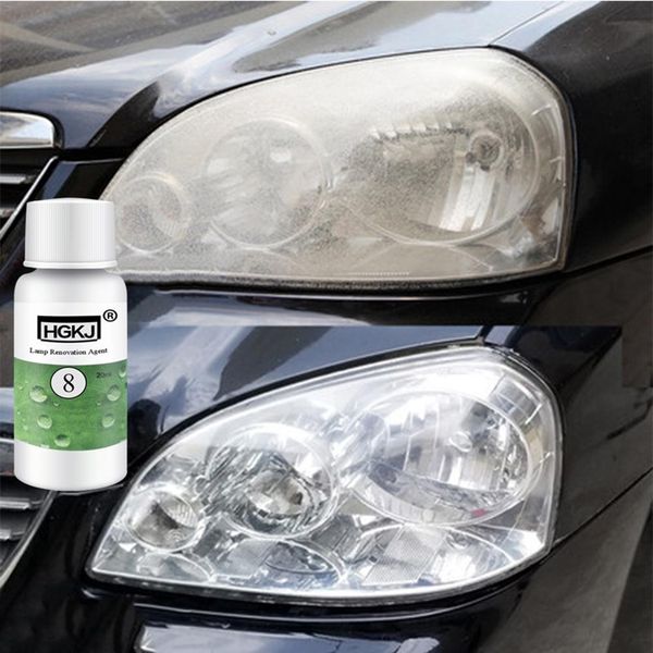 

20/50ml car polish restoration kit headlight cleaning fluid repair refurbishment fluid detergent car light cleaner styling