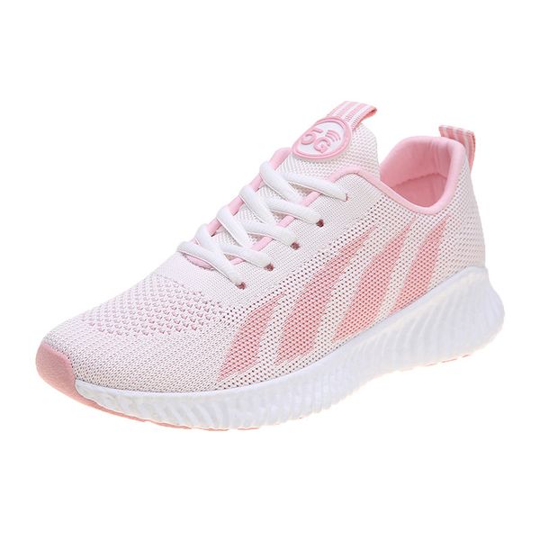 

aiba new arrival women's breathable flat shoes casual summer shoes lightweight soft sneakers comfortable for students, Black