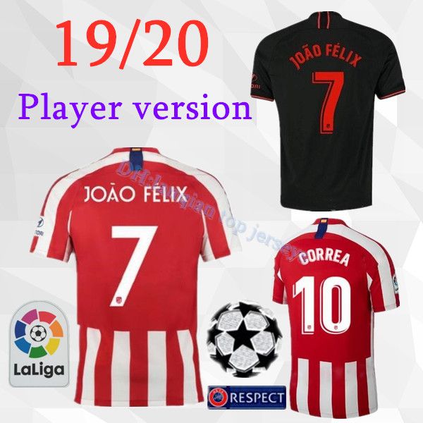 

Player ver ion 19 20 joÃo fÉlix atletico de madrid occer jer ey 2019 2020 llorente cami eta de fútbol football occer hirt jer ey