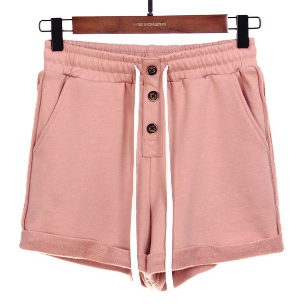 

women's shorts summer high waist loose wide leg shorts female plus size casual sports women cotton, White;black