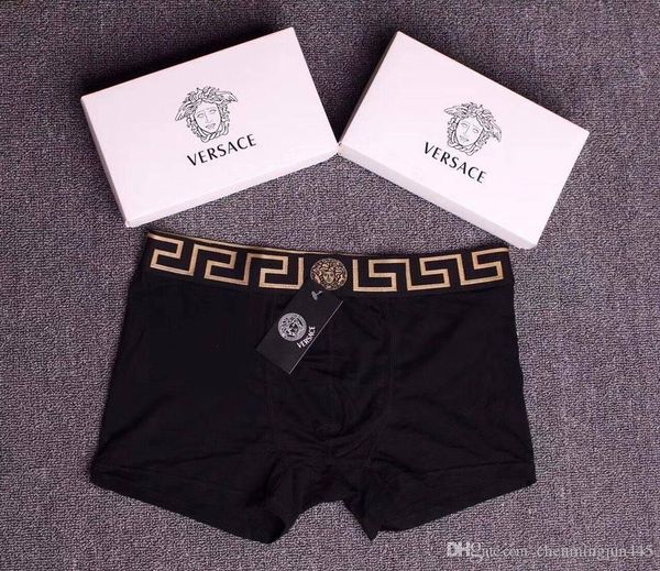 

марка дизайнер роскошных боксеров mens boxer трусиками печати моды мужские боксеры марка для мужчин нижнее белье боксер пляж брюки бандаж, Black;white