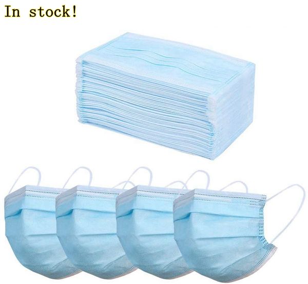 

В НАЛИЧИИ! Одноразовые маски для лица взрослые 3-слойные Антипылевые защитные нетканые одноразовые эластичные мягкие дышащие маски для рта MMA3421