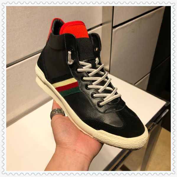 

High Quality Maison Martin Margiela High Top Sneaker Shoes Men's Walking Flats Shoes,Fashion MMM Trainers Kanye West Casual Leisure Shoes