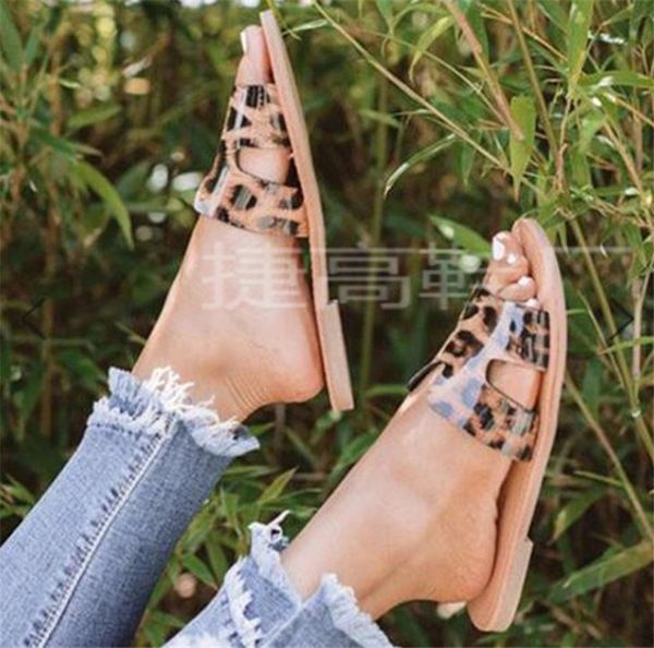 

new 2020 summer flats snake print flip flops women casual beach sandals ph-cfy20061841, Black