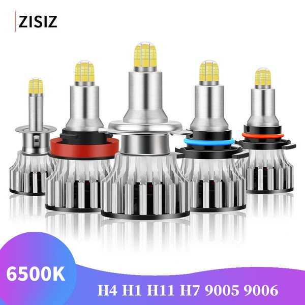 

2pcs h1 led h7 h11 h8 9005 9006 hb4 hb3 h4 led bulb canbus car headlight 120w 18000lm 6500k fog lamp auto light automotivo