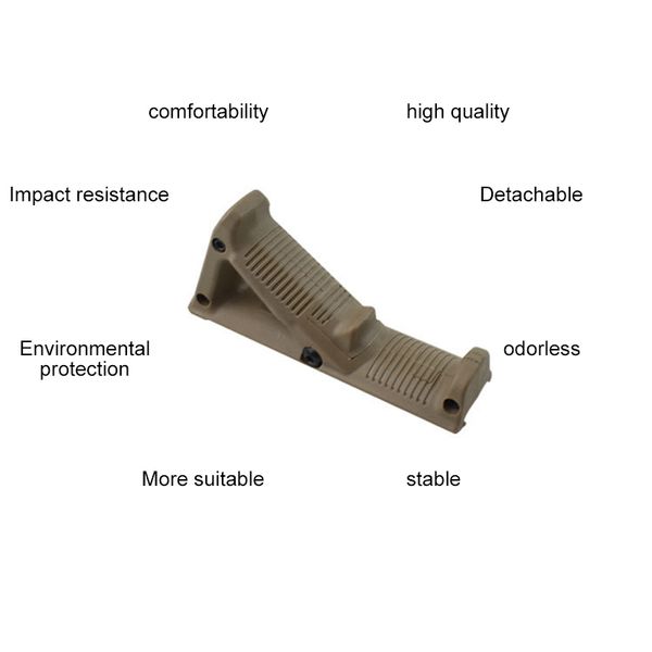 

tactical pistol front grip environment friendly anti-rust lightweight airsoft airsoft tactical gamed triangle grips