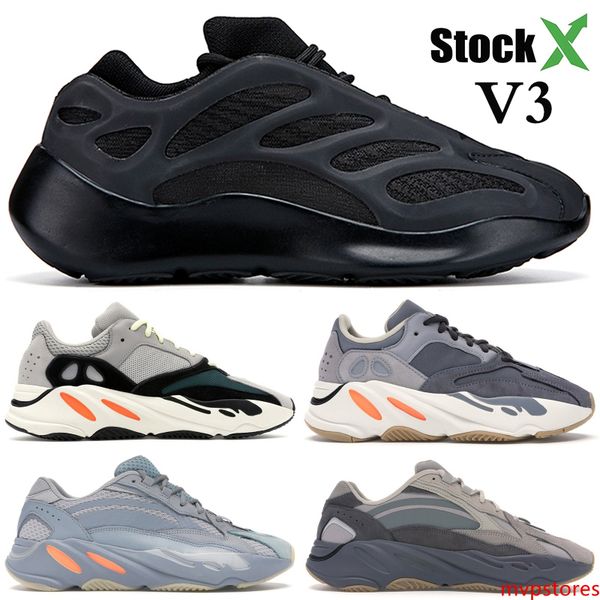 

700 new v3 alvah black azael мужские кроссовки kanye west 700 wave runner vanta инерция мужская дизайнерская обувь женские кроссовки