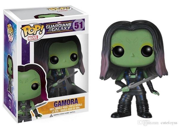 

good good dhl fast ship funko pop guardians of the galaxy gamora vinyl action figure with box #231 toy gify doll good quality