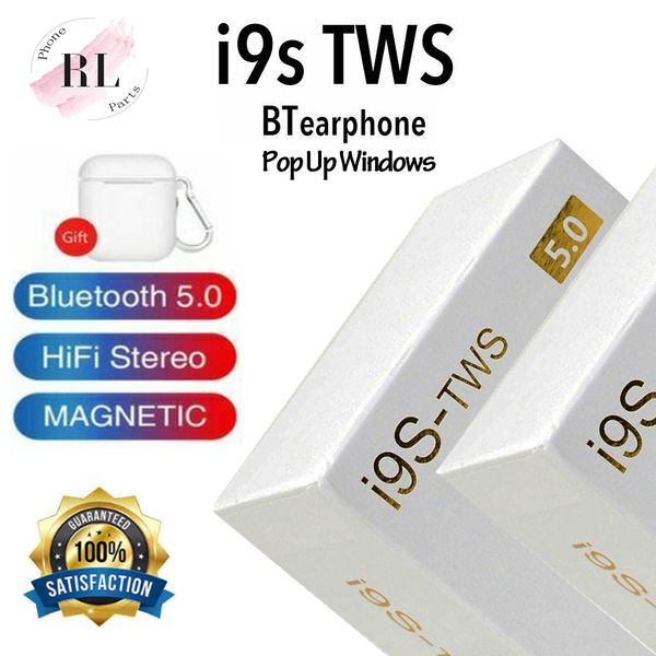 

earphones i9s tws bluetooth 5.0 for headphones with bluetooth tws earbuds auto pairing headset pk i10 i11 i12