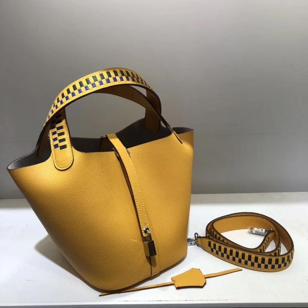 

kafunila genuine leather bucket bags for women 2019 luxury handbags women bags designer famous brand crossbody bags t200322