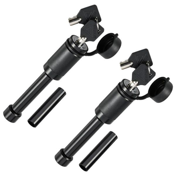 

carprie car trailer lock 5/8" hitch pin locking trailer pin lock 1/4" coupler keyed alike car safety accessories