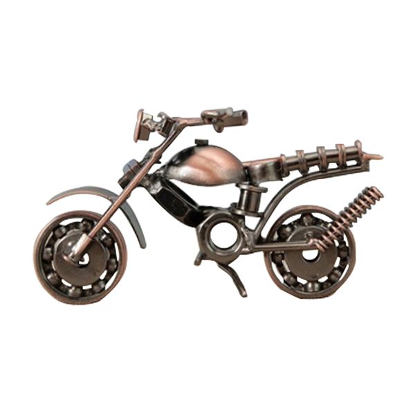 

motorcycle motorbike figurine home office wine cabinet car ornament retro
