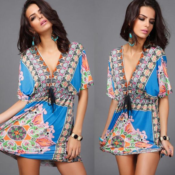 

two thousand and nineteen spring and summer dress sellers new printing elastic waist frenulum dresses strapless one word collar skirt, Black;gray