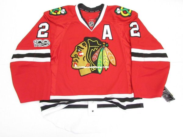 

custom keith chicago blackhawks home 100th anniversary jersey stitch add any number any name mens hockey jersey xs-6xl, Black;red