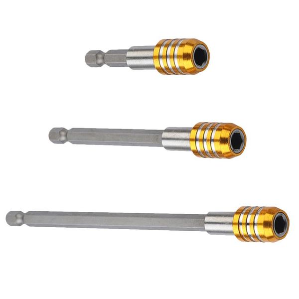 

1pc 1/4'' hex quick release magnetic screwdriver bit holder extension bar quick change hex shank hand tools 60mm/100mm/150mm