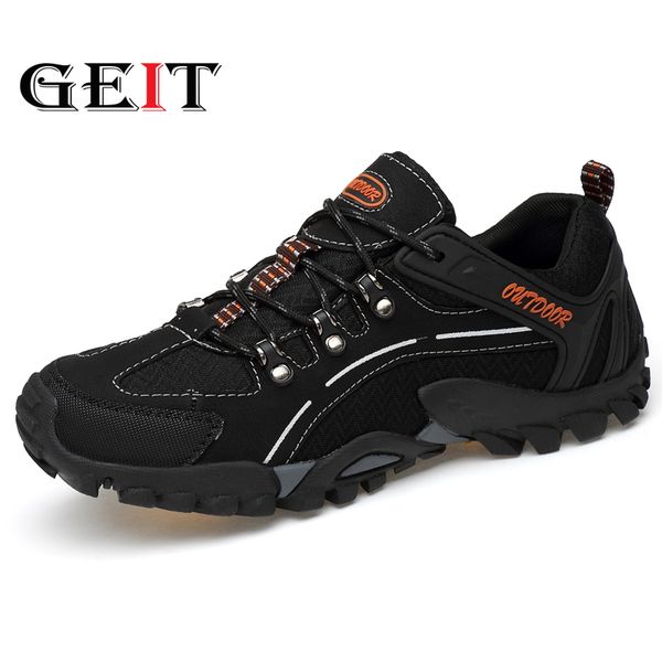 

men's hiking shoes tactical boots men outdoor shoes air mesh breathable light sneaker mountain hiking men hunting boots