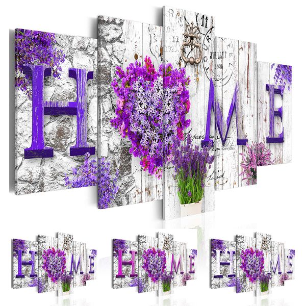 

5 panels wall art of home painting pictures print on canvas the picture for the home modern decoration,choose color and size( no frame)