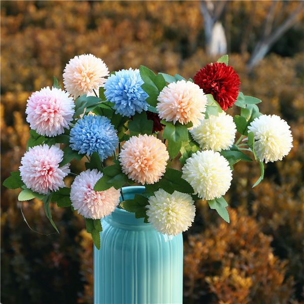 

2 шт. цветочные головки одной ветви главная декоративные одуванчик цветок моделирование одуванчик дисплей украшения венок