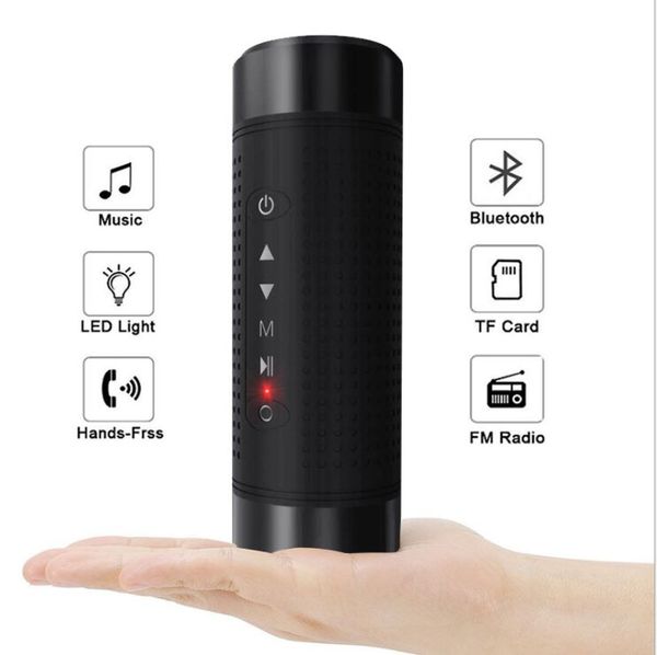 

flashlight with glare bluetooth music phone universal models led lights lighting two in one multi-function mobile power