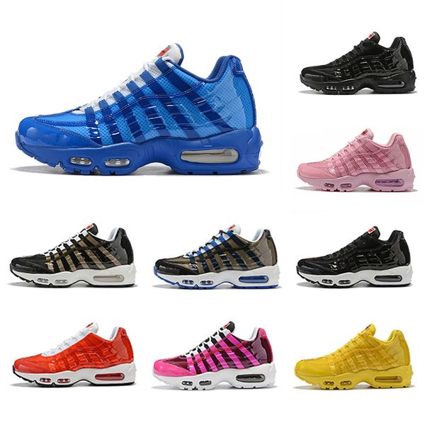 

blue red breathable orange pink cushion running shoes men women yellow outdoor trainers casual sports sneakers us5.5-11, Black