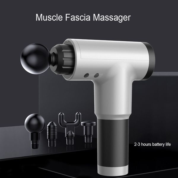 

stock muscle massage gun deep massage exercising body relaxation fascial gun pain relief slimming shaping
