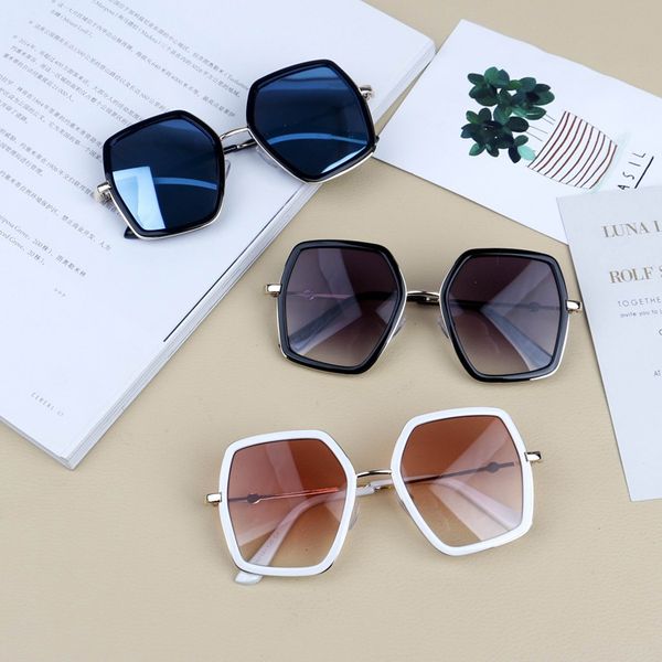 

reflective lens summer 4-10 years kids sunglasses boys&girls sun glasses baby cute eyewear square frame infant oculos de sol n88, Blue
