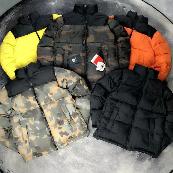 

18fw nf 1996 nuptse 700 пуховика классического логотип пальто зимние верхняя разминка tn рс1 fashion street пар куртка высокого dropshipping, Black