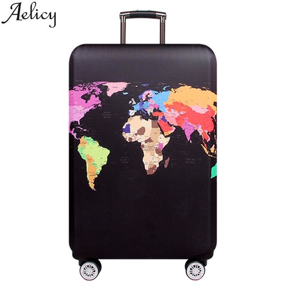 

aelicy thicker travel luggage suitcase protective cover for trunk case apply to 19''-32'' suitcase cover elastic perfect