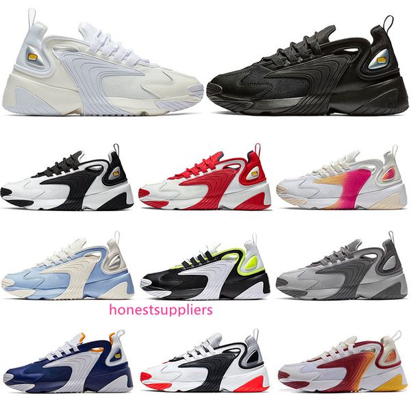 

2019 men zoom 2k lifestyle shoes white black blue zm 2000 womens designer trainer m2k tekno fashion sneakers comfortable outdoor shoes