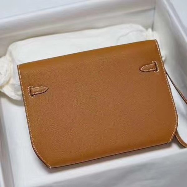 

handmade clutch bag clutch bag ladies leather shoulder palm pattern wax thread hand-sewn