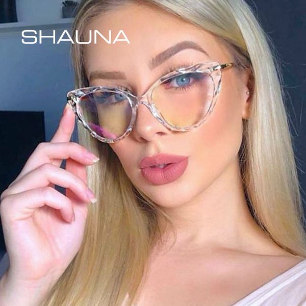 

shauna ins popular diamond faced tr90 cat eye eyeglasses frame women fashion girl optical glasses frame spring hinge, Black