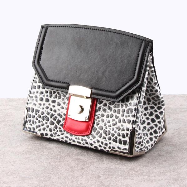 

belle2019 bag year lovefay single shoulder spelling color genuine leather woman package oblique satchel packet