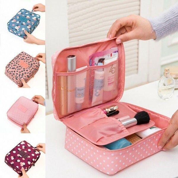 

2019 women travel cosmetic makeup bag toiletry case hanging pouch wash organizer storage girls travelling cosmetic bags & cases