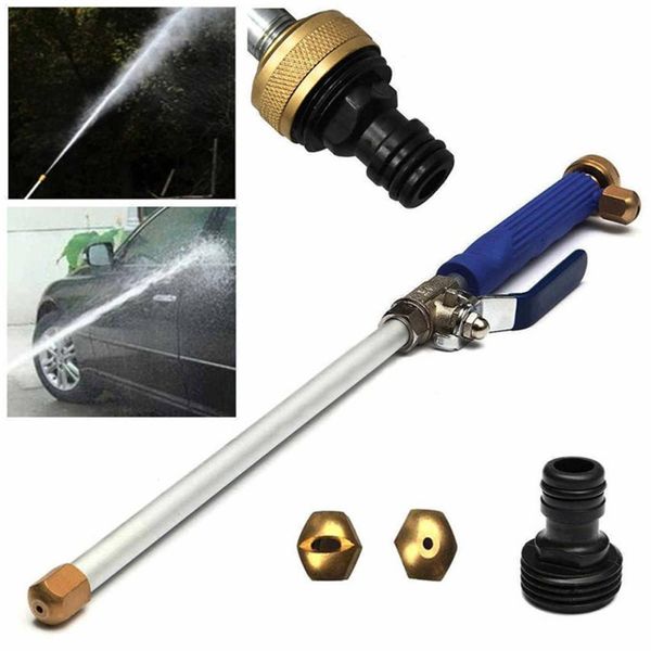 Alloy Wash Tubo Mangueira Car High Pressure Water Power Jet Washer 2 pulverizador Ferramentas Dicas Auto Maintenance Cleaner Rega Lawn Jardim Y200106