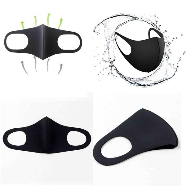 

hand gel sanitizer dust face mouth cover pm2.5 mask respirator dustproof anti-bacterial washable reusable ice silk cotton masks tools