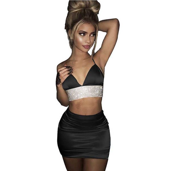 satin set outfit