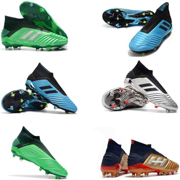 

new predator 19+fg soccer shoes pure control football shoes soccer cleats original football shoes
