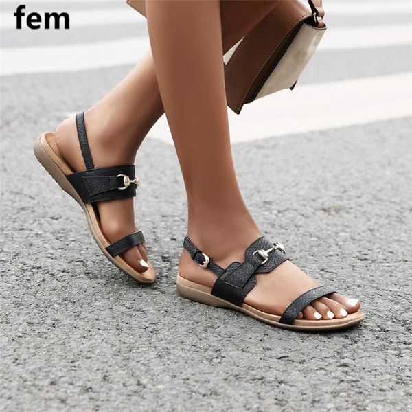 

борьба сандалии металл украшение змея печати кожа пряжка flats летняя обувь женщины сандалии open toe сжатый стиль мода обувь, Black