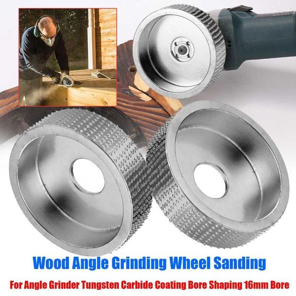 

wood angle grinding wheel sanding carving rotary tool abrasive disc angle grinder tungsten carbide coating bore shaping