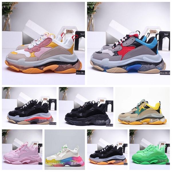 

g06 2020 17fw triple-s dad upcoming react element pack white sneakers brand men women trainer men women designer running shoes zapatos