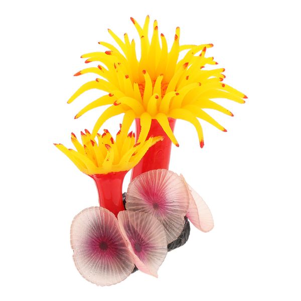 

artificial aquarium ornament plant aquatic decor underwater resin sea tree