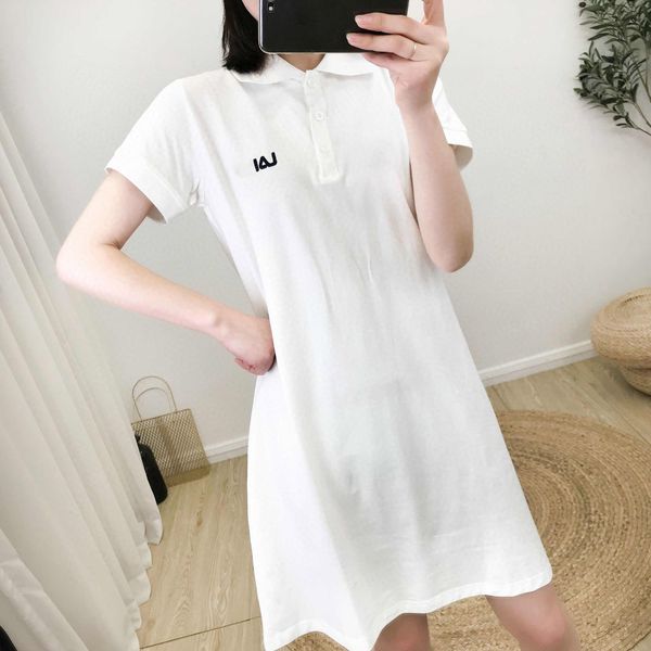 

designer womens polo dresses 2020 new fashion summer women brand shirts dress casual womens polos dresses size -xl yf203021 0, Black;gray