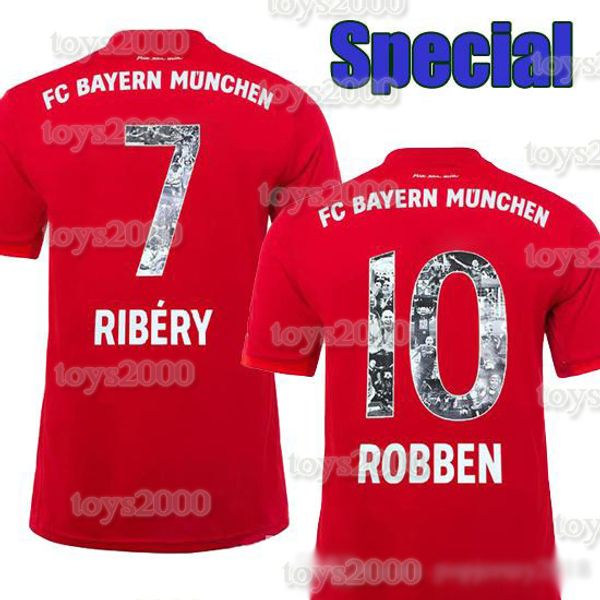

special font with #7 ribery #10 robben bayern soccer jerseys 19 20 bayern munich soccer shirts #13 rafinha football uniforms drop shipping20