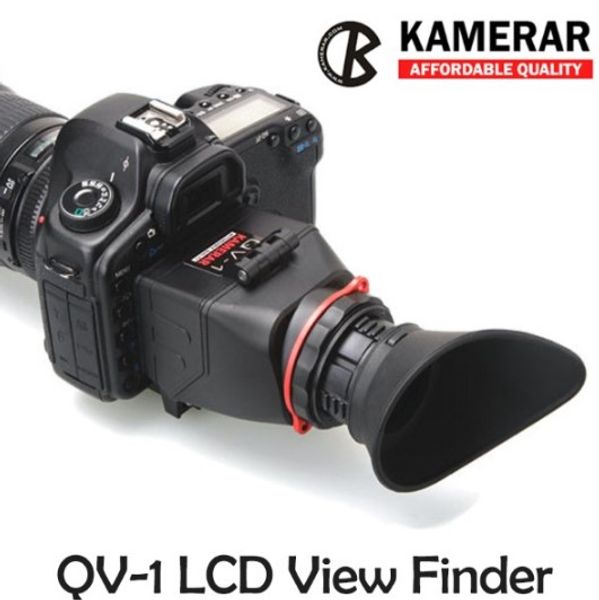 Бесплатная доставка QV - 1 ЖК-видоискатель видоискатель для CANON 5D MarK III II 6D 7D 60D 70D, F Nikon D800 D800E D610 D600 D7200 D90 Genunie