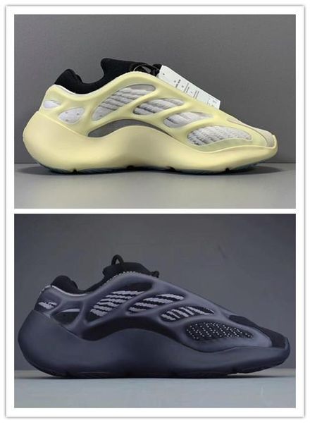 

700 v3 azael luminous серый черный kanye west баскетбольная обувь 3m og glow в dark дизайнер моды мужские кроссовки спорт бег